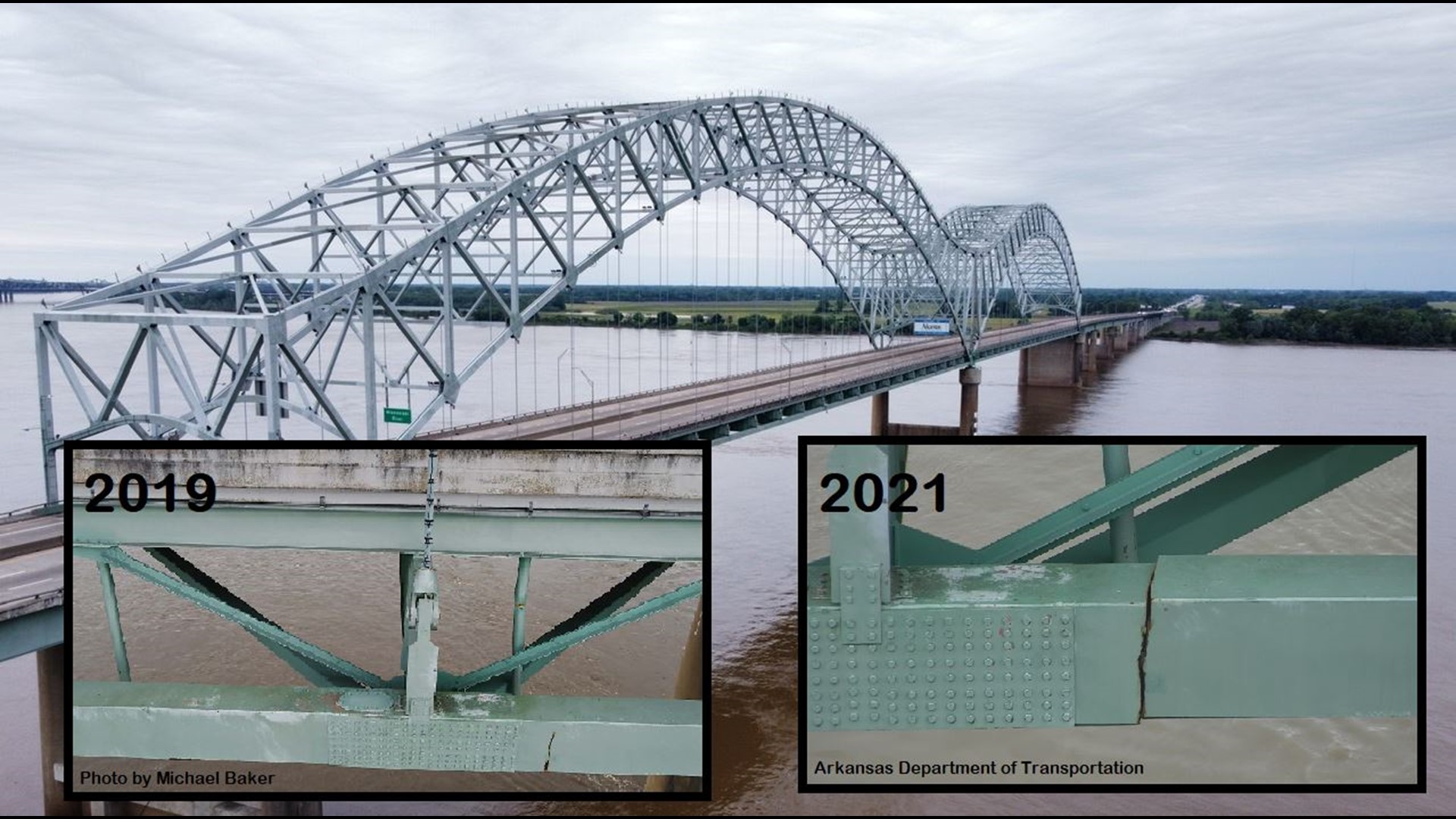 I-40 de Soto Bridge 2021